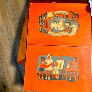 Child craft art and music volume 13 and 14 1949 USA vintage